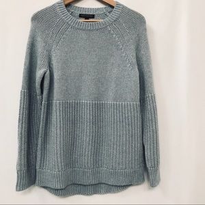 BANANA REPUBLIC OVERSIZE CHUNKY SWEATER BLUE S